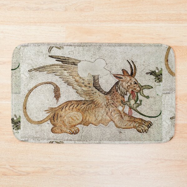 Item preview, Roman Lion-Griffin Mosaic right designed and sold by Weston  Westmoreland.