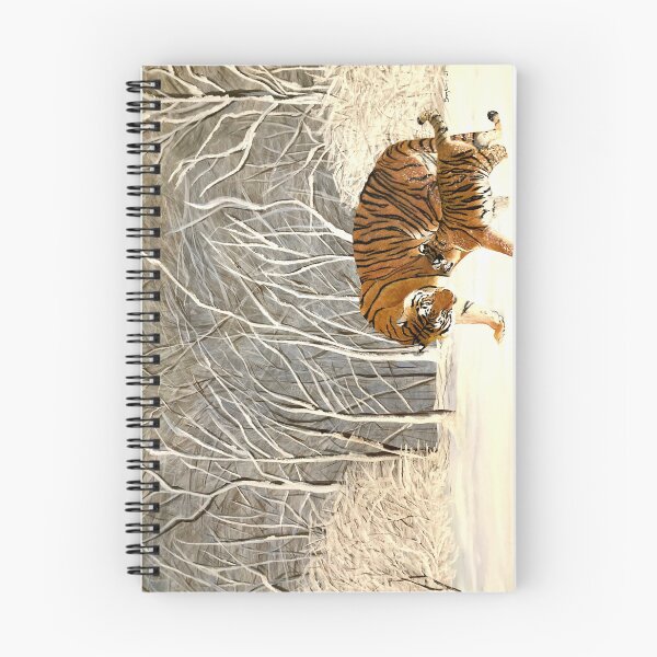 Item preview, Tiger oil painting, Winter Stroll designed and sold by Brelisa.