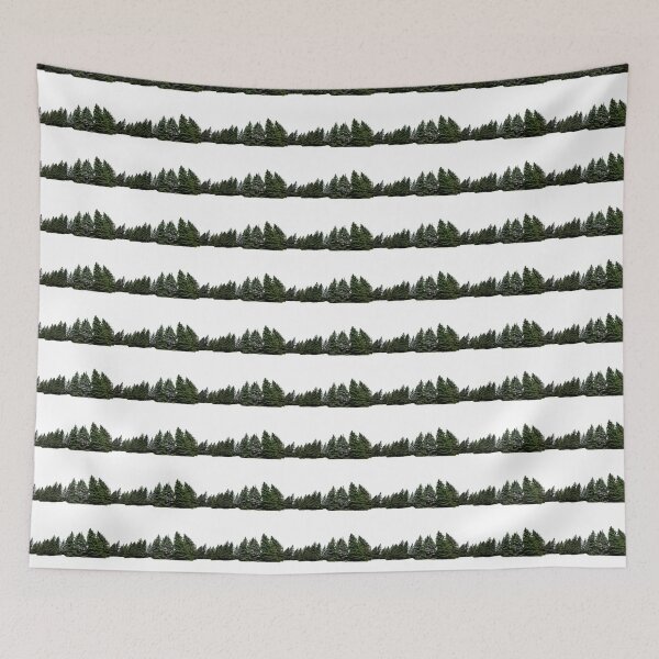 Item preview, Pine trees in a row designed and sold by VeenaNair23.