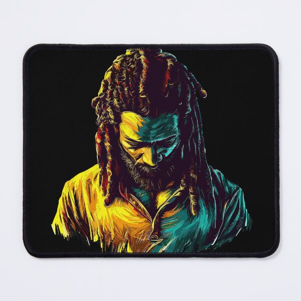 Item preview, Rasta Jamaica man designed and sold by TomFrontierArt.