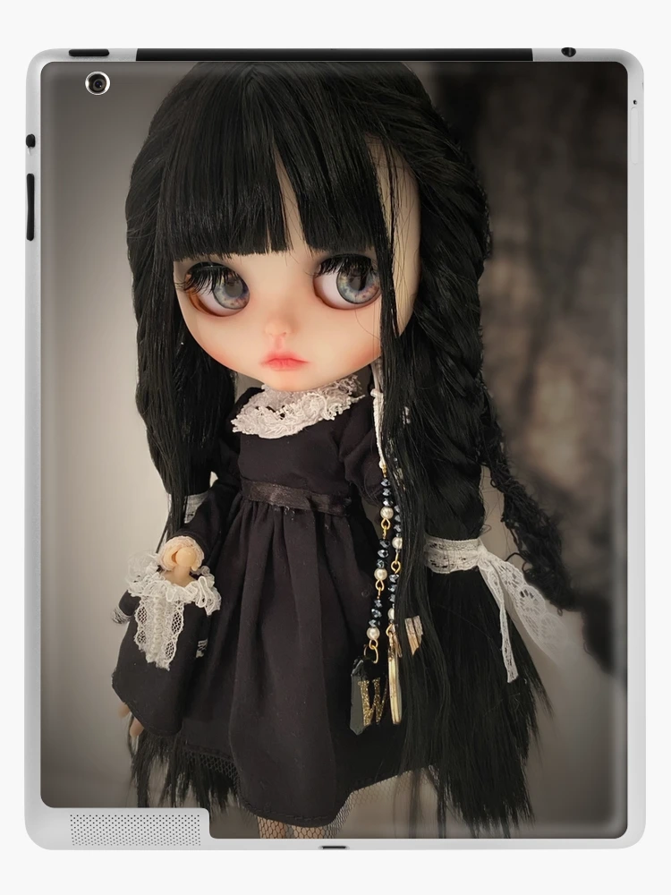 Blythe custom doll Wednesday Addams - DailyDoll Shop