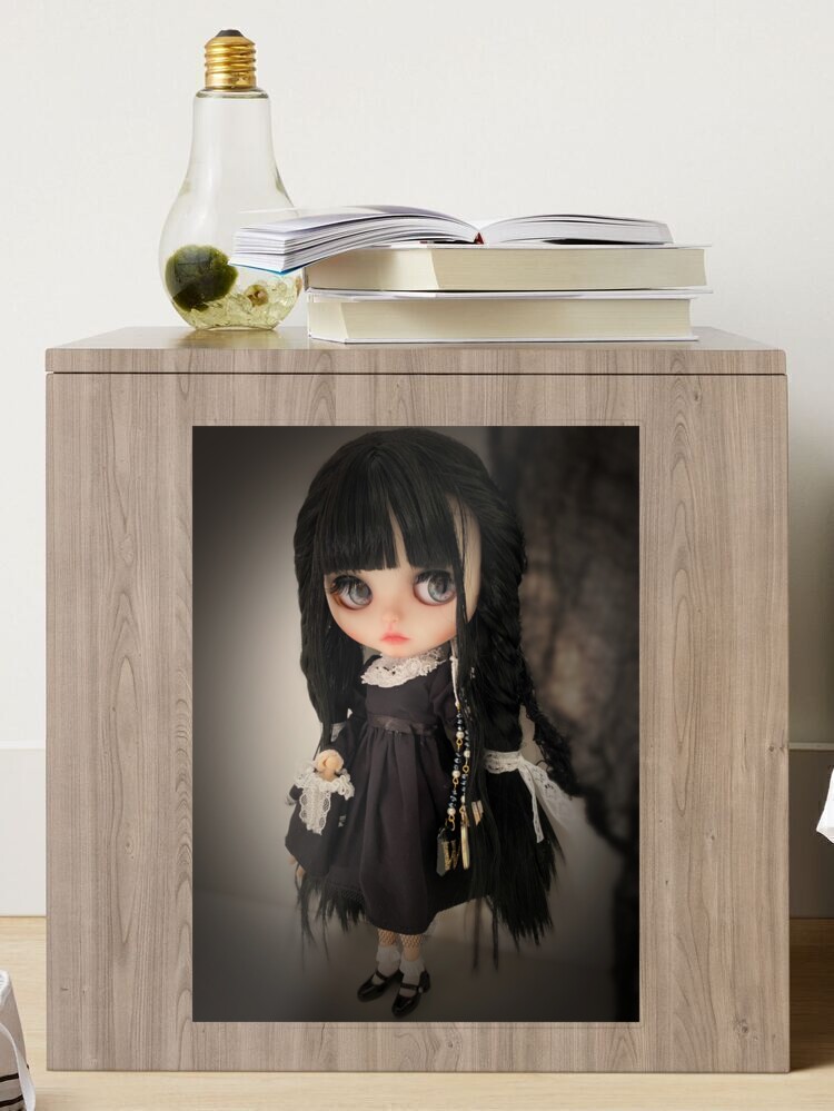 Wednesday Adams Blythe Doll Sticker for Sale by jennylovesbenny