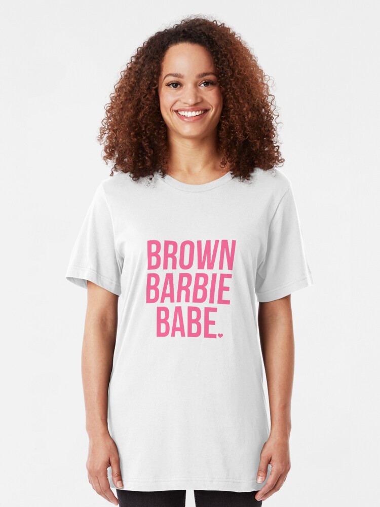 brown barbie t shirt