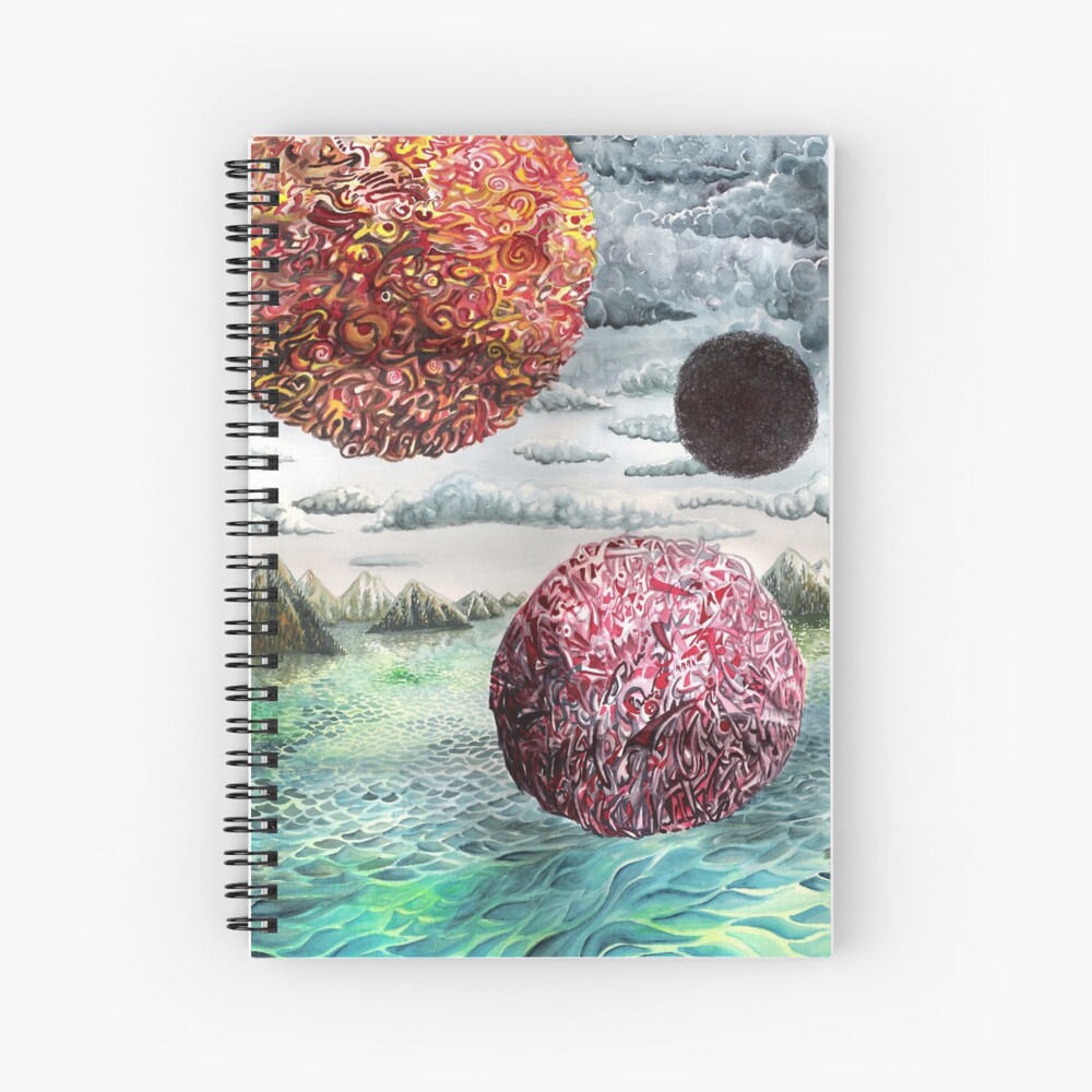 Item preview, Spiral Notebook designed and sold by dajson.