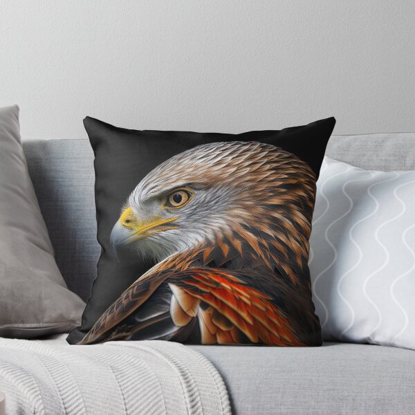 Item preview, Red Kite bird head designed and sold by InfigoArt.