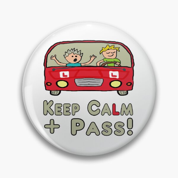 Item preview, Keep Calm Driving Test designed and sold by Mark-Ewbie.
