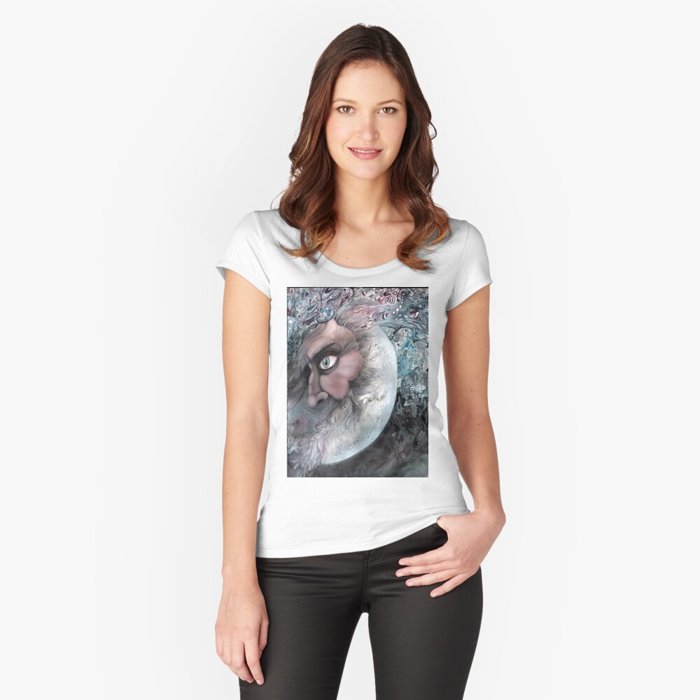 Item preview, Fitted Scoop T-Shirt designed and sold by dajson.