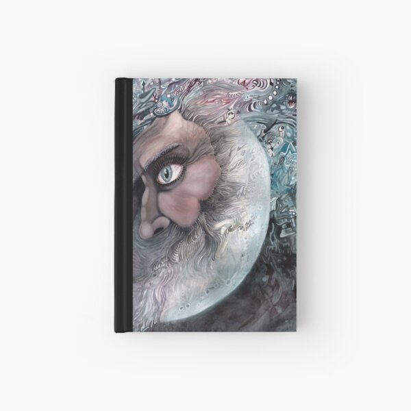 Moon in Man by Davol White Hardcover Journal