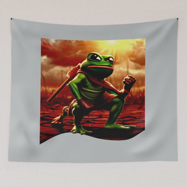 Item preview, Climate Crisis Superhero Pepe designed and sold by ontological.