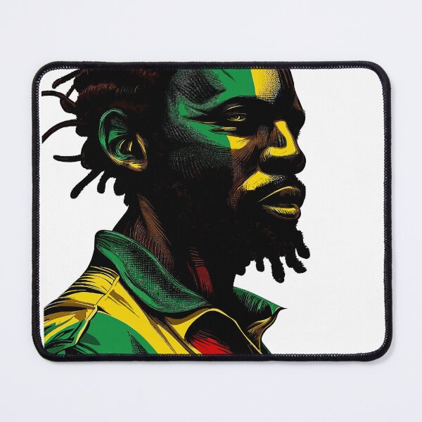 Item preview, Rasta Jamaica man designed and sold by TomFrontierArt.