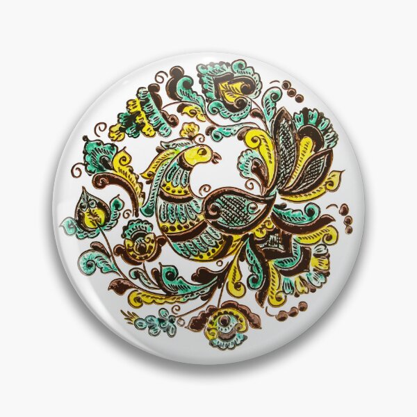 Item preview, Peacock  ukrainian art print designed and sold by Gogodzy.