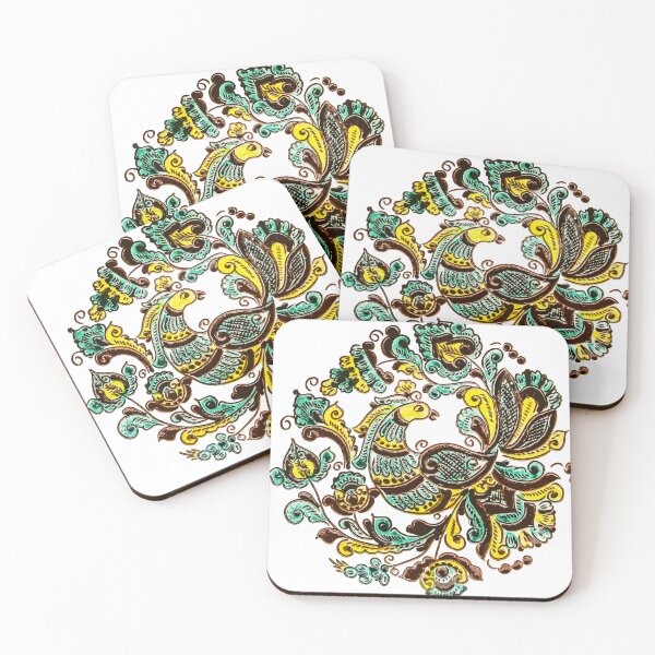 Item preview, Peacock  ukrainian art print designed and sold by Gogodzy.