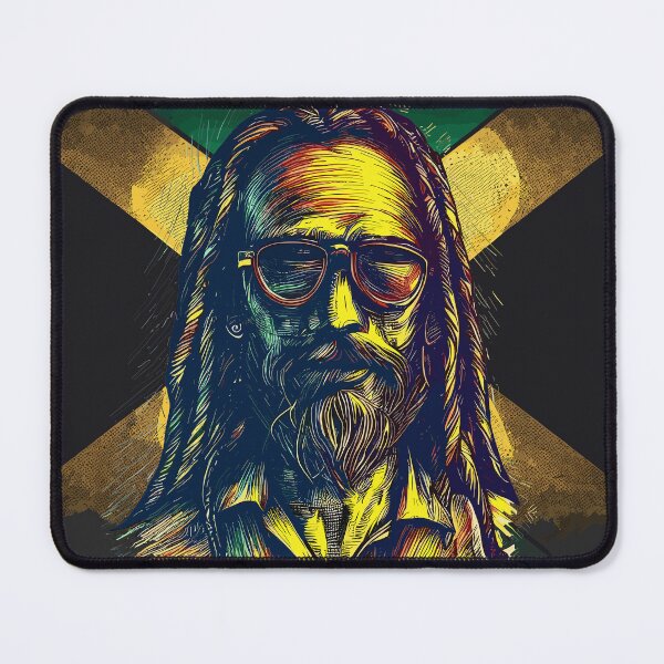 Item preview, Rasta Jamaica man designed and sold by TomFrontierArt.