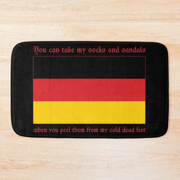 Item preview, The Proud German Tradition of Socks and Sandals designed and sold by BastsTardyChild.