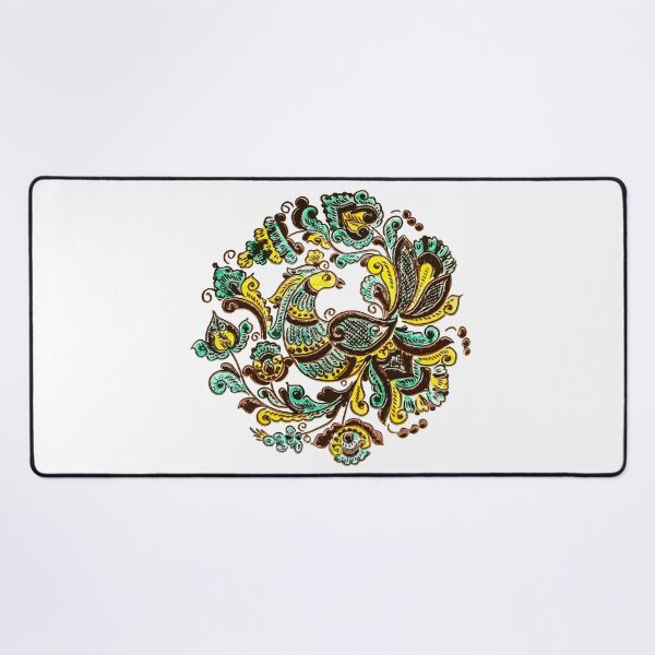 Item preview, Peacock ukrainian art print designed and sold by Gogodzy.