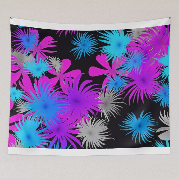 Item preview, Fireworks of leaves and flowers as background designed and sold by Photopat.