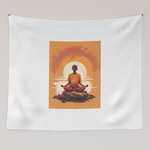 Item preview, Serene Silence Meditation Design designed and sold by PaperPalette.