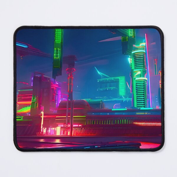 Item preview, Cyber City Street Corner designed and sold by Ink Art Design.