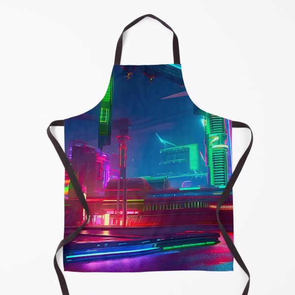 Item preview, Cyber City Street Corner designed and sold by Ink Art Design.