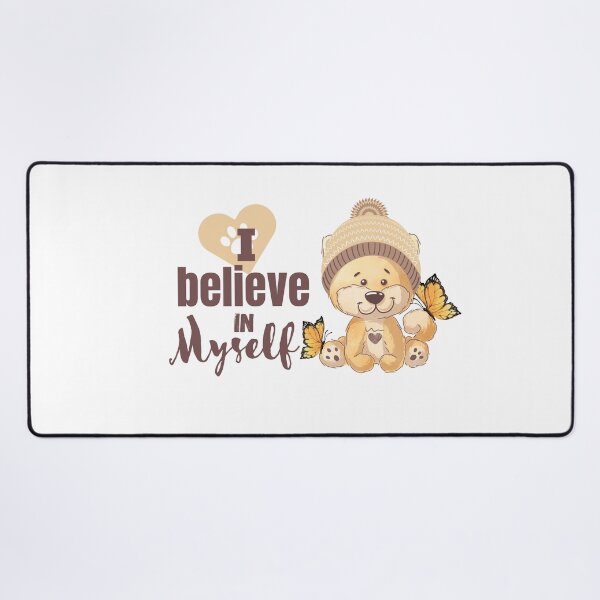 Item preview, I believe | Cute lion | Affirmations and motivations designed and sold by Twinmommy Store.