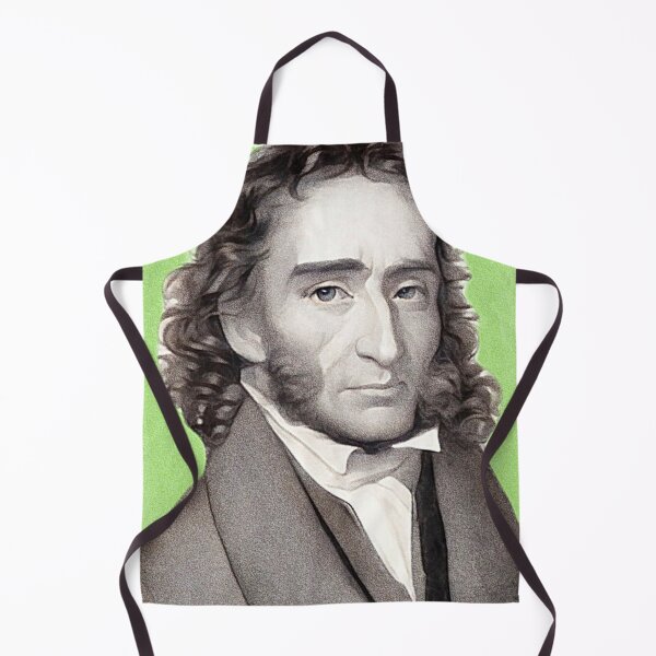 Item preview, Italian Violinist Niccolò Paganini - mint Green - illustration designed and sold by Litstoy.