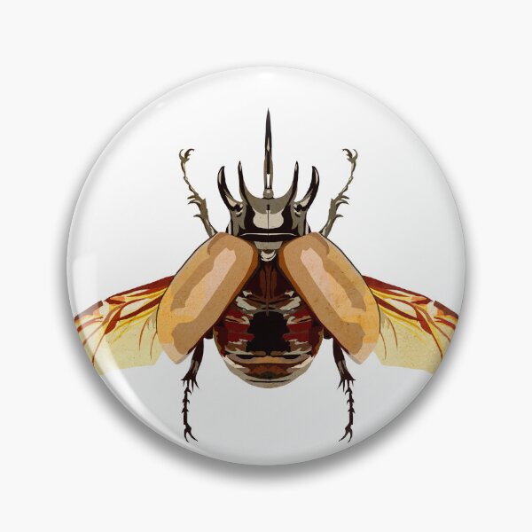 Item preview, Rhinoceros Beetle  designed and sold by WCArtBoutique.