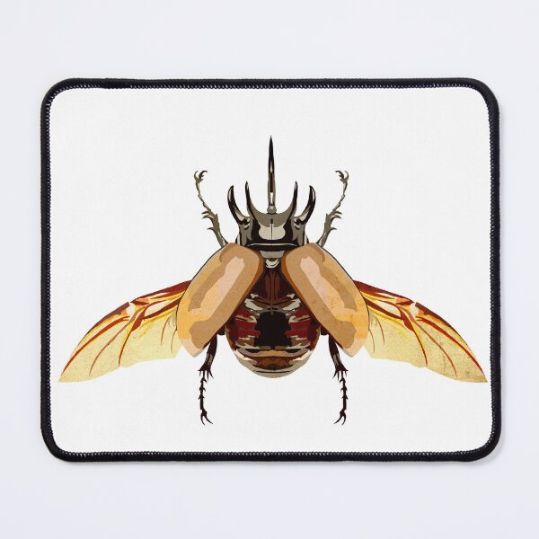 Item preview, Rhinoceros Beetle designed and sold by WCArtBoutique.