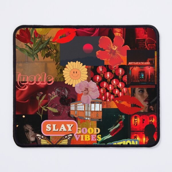 Item preview, Red Aesthetic Collage designed and sold by Anannya Mondal.