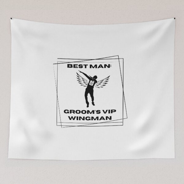 Item preview, Best Man: Groom's VIP Wingman designed and sold by Marydays.