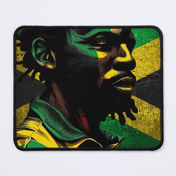 Item preview, Rasta Jamaica man designed and sold by TomFrontierArt.