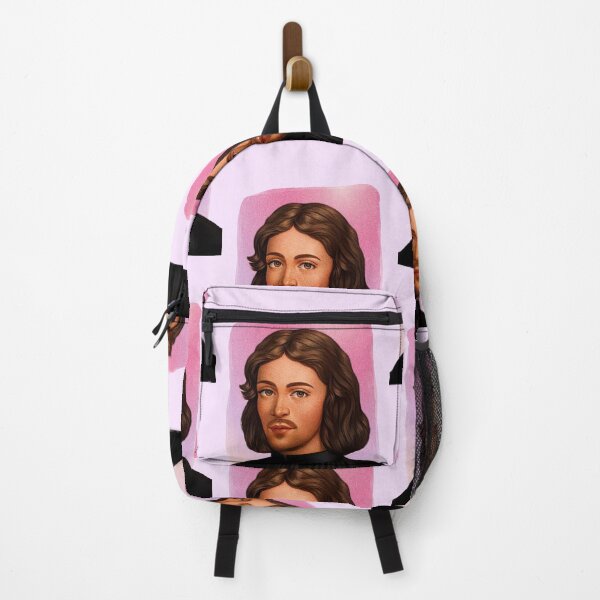 Item preview, English Composer Thomas Tallis - pink - illustration designed and sold by Litstoy.