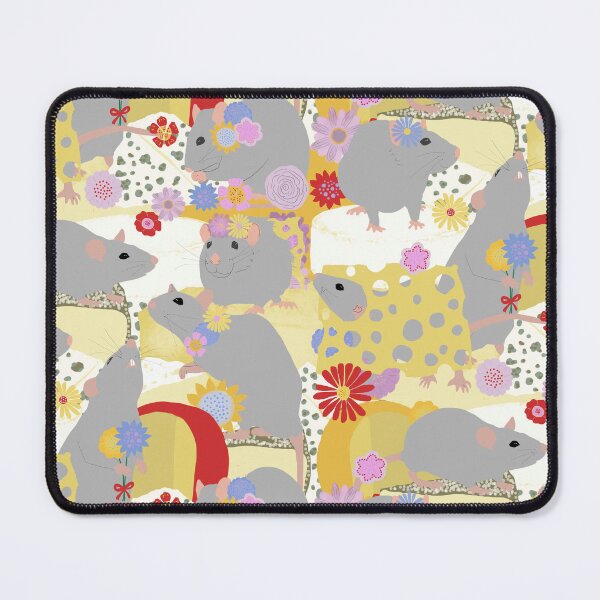 Item preview, Rats Having a Cheese Party designed and sold by Amy Hadden.