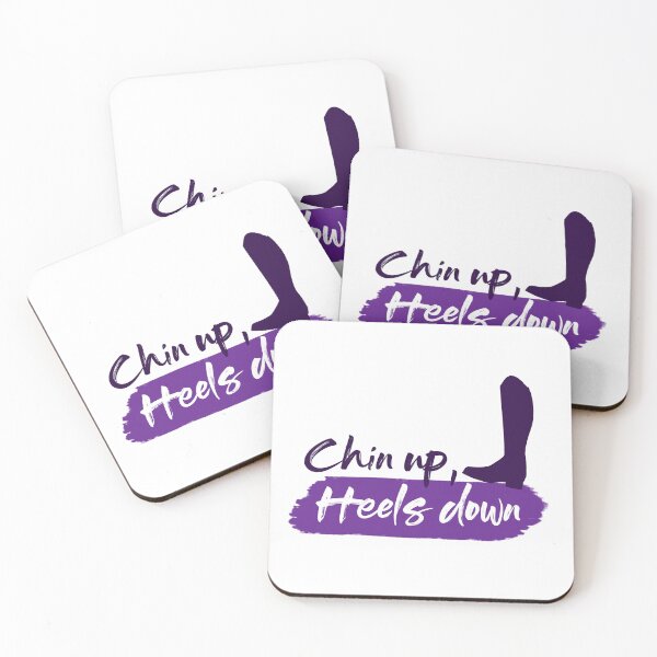 Item preview, Chin up, Heels down designed and sold by MONOKERUS.