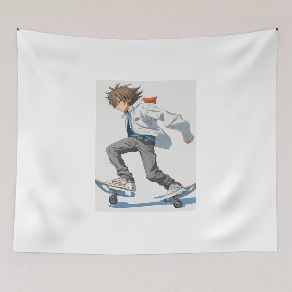 Item preview, A Skateboard Showcase Design designed and sold by PaperPalette.