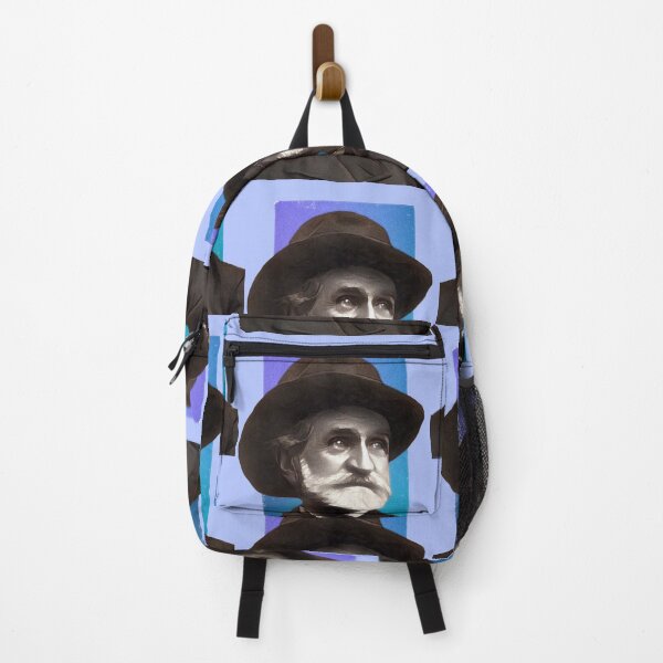 Item preview, Italian Composer Giuseppe Verdi - blue - illustration  designed and sold by Litstoy.