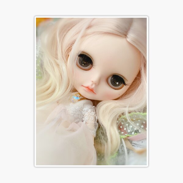 Artist Blythe Doll - Avery by Jenny Lee of Jennylovesbenny | Sticker