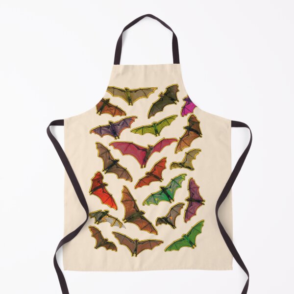 Item preview, bats in rainbow colors designed and sold by baginiak.