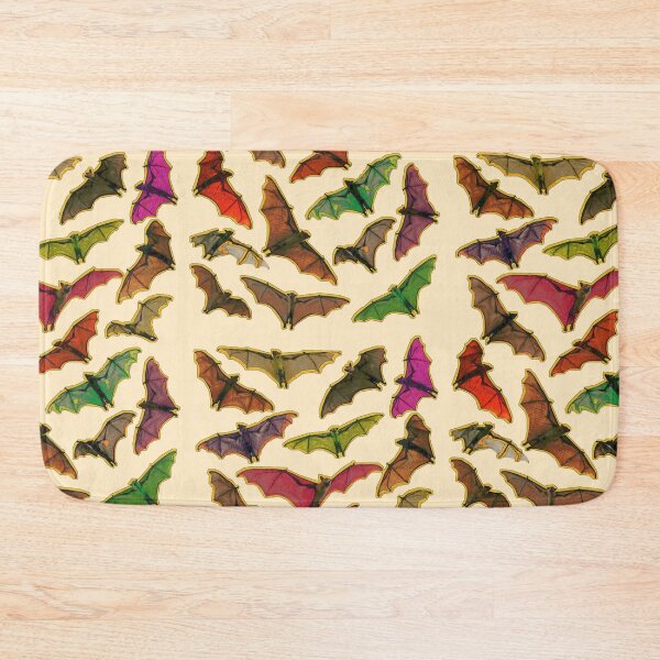 Item preview, bats in rainbow colors designed and sold by baginiak.