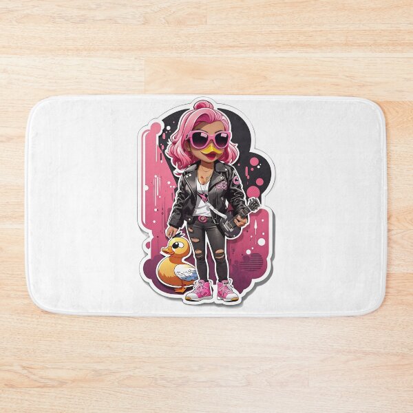 Item preview, Pink Duck With Black Jacket designed and sold by GreenPeso.