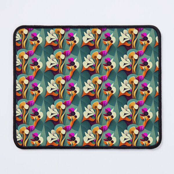 Item preview, Abstract Floral Garden: Harmony in Bloom designed and sold by TheFrenchVegan.