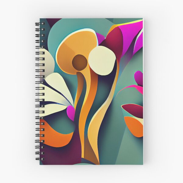Item preview, Abstract Floral Garden: Harmony in Bloom designed and sold by TheFrenchVegan.