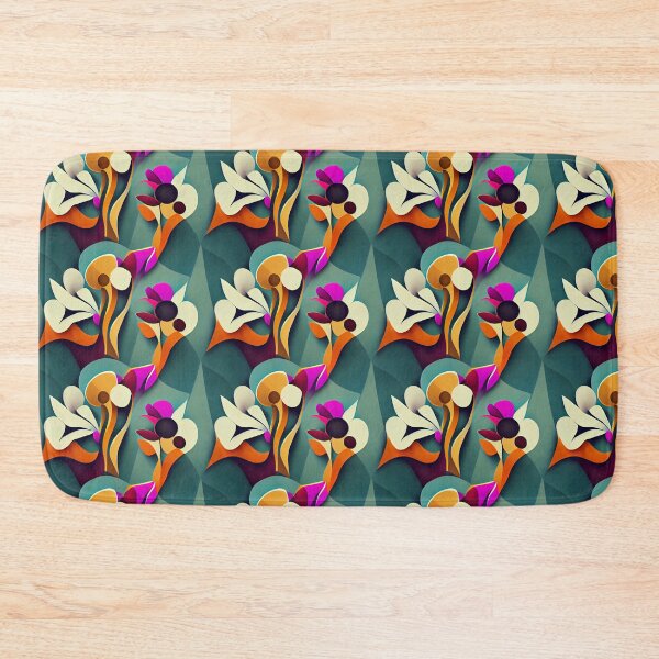 Item preview, Abstract Floral Garden: Harmony in Bloom designed and sold by TheFrenchVegan.