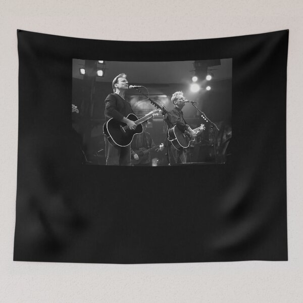Item preview, Dewey Bunnell and Gerry Beckley America BW Photograph designed and sold by MonteilGaspar.