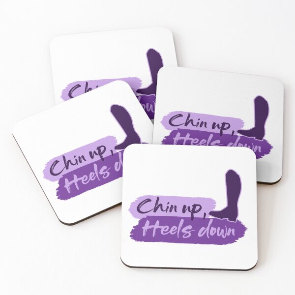 Item preview, Chin up, Heels down (Purple Bonanza Edition) designed and sold by MONOKERUS.
