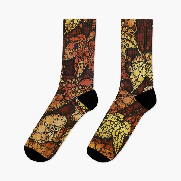 Item preview, Dotty Autumn Leaves  designed and sold by Dana Roper.