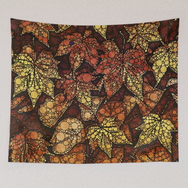 Item preview, Dotty Autumn Leaves  designed and sold by Dana Roper.