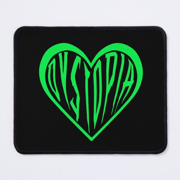 Item preview, dystopia green neon heart designed and sold by TheMillusion.
