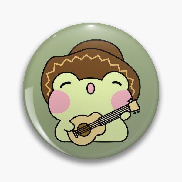Artikelvorschau, Gitarren-Froggies Süßes Kawaii entworfen und verkauft von GaemGlomDesign.