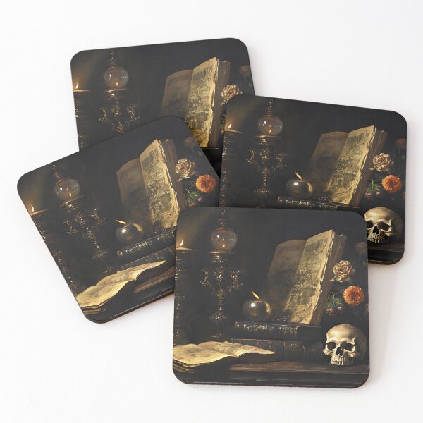 Item preview, Dark Victorian Still Life Vintage Painting designed and sold by SolarArchitect.