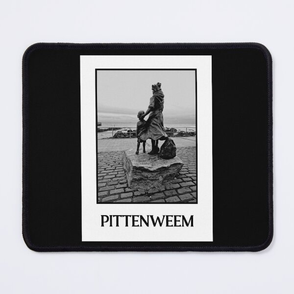 Item preview, Pittenweem in black and white designed and sold by S-and-W-4ever.